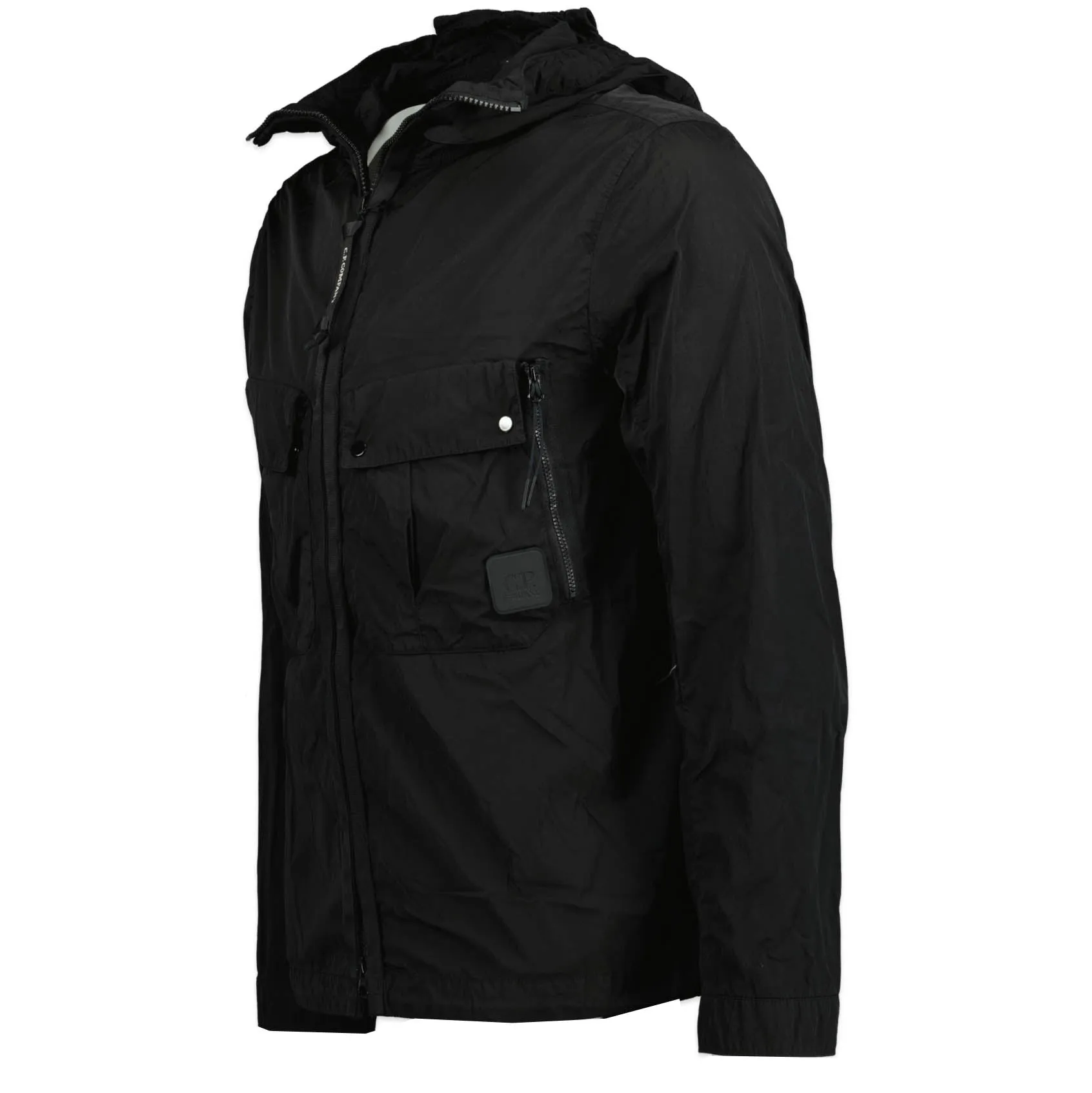 CP COMPANY Chrome Overshirt Jacket Black