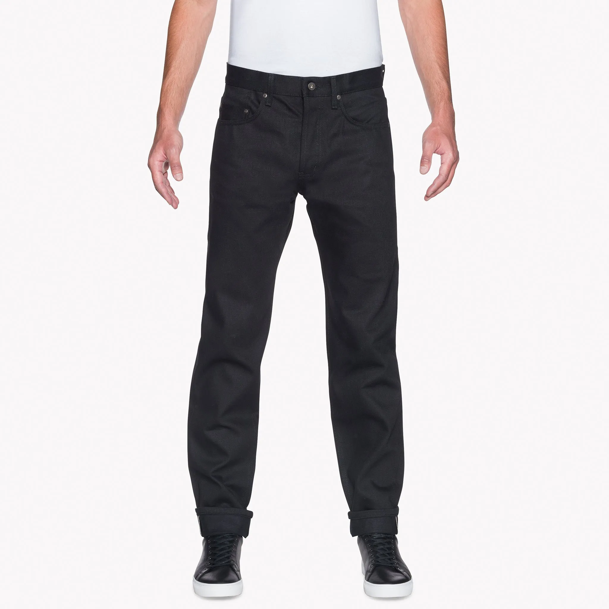 Easy Guy - Solid Black Selvedge