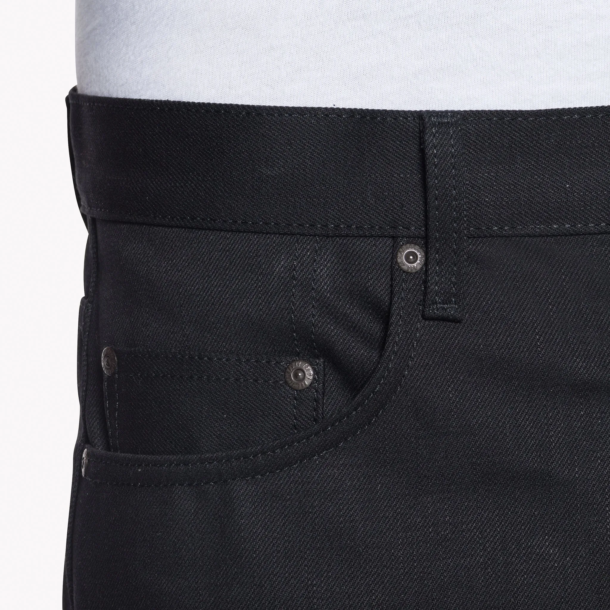 Easy Guy - Solid Black Selvedge