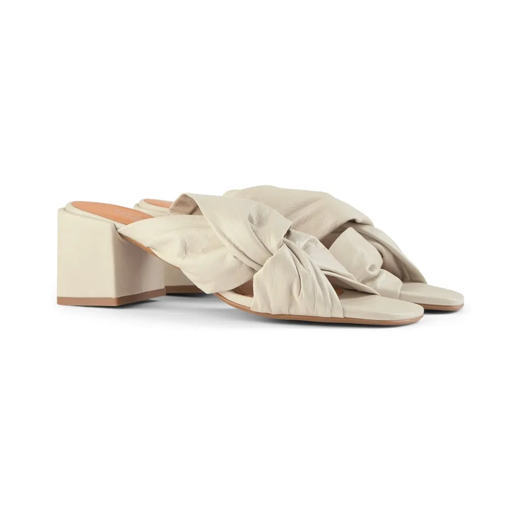 Elodie Sand Mules - OFF WHITE