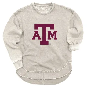 Endzone Poncho Fleece Crew in Texas A&M University