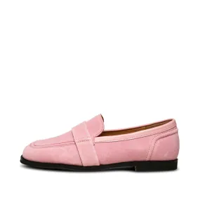 Erika saddle loafer ruskind - Soft Pink