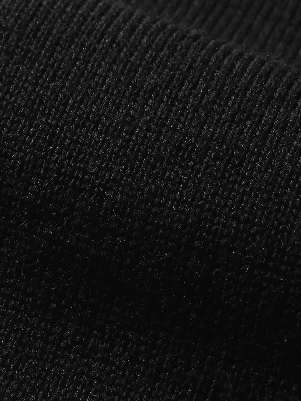 Extrafine Merino Crew Neck Sweater Black