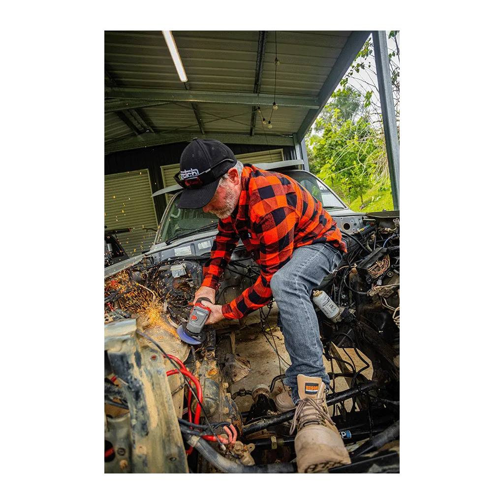 Flanno Red Check Long Sleeve