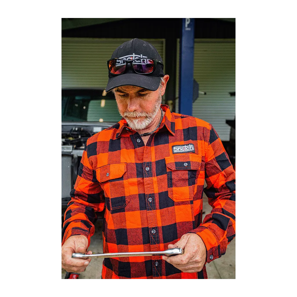 Flanno Red Check Long Sleeve