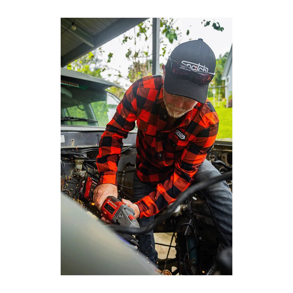 Flanno Red Check Long Sleeve