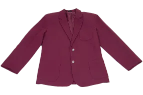 Gents Plain Blazer - Maroon