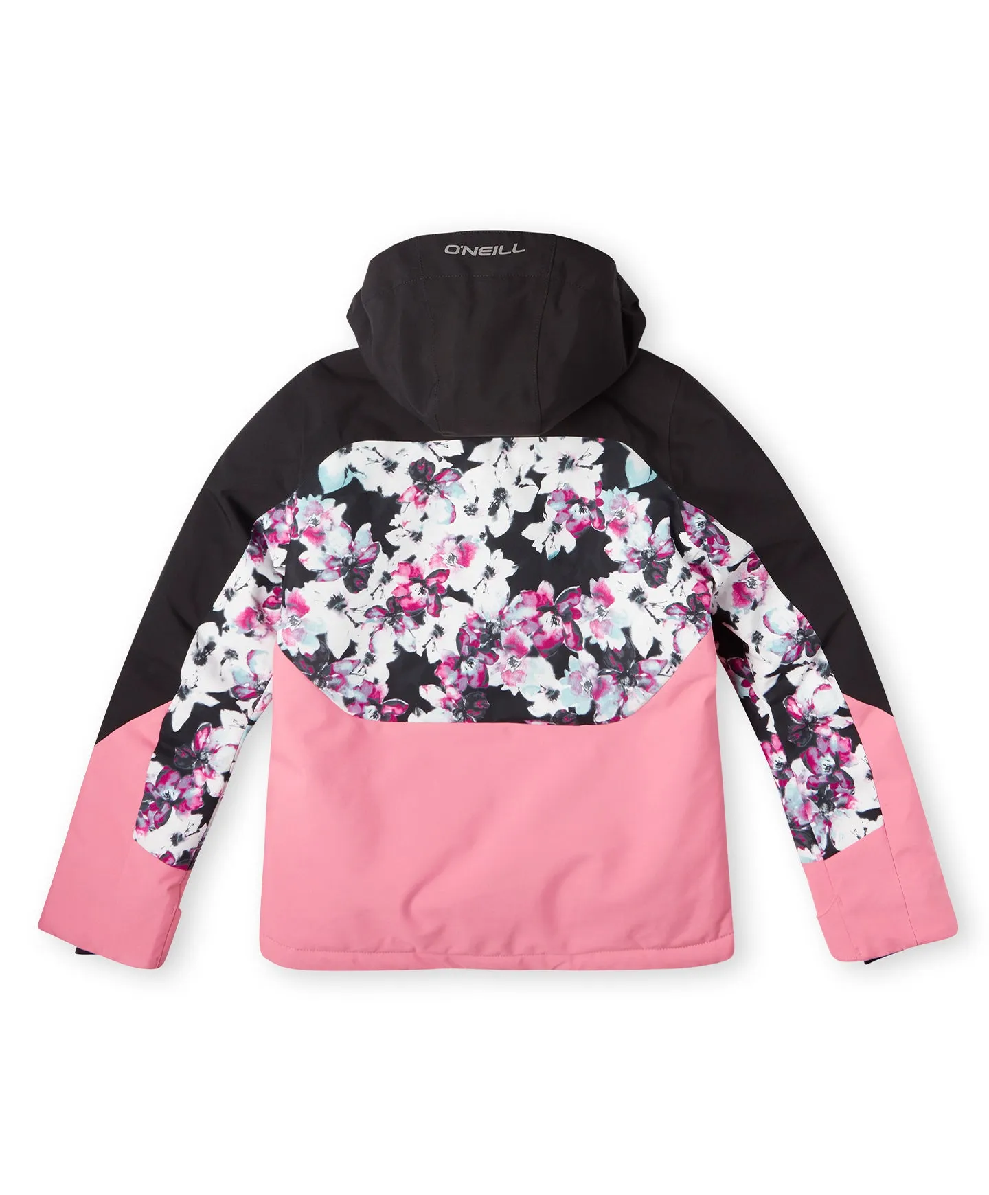 Girl's Diamond Snow Jacket - Blue Ice Flower