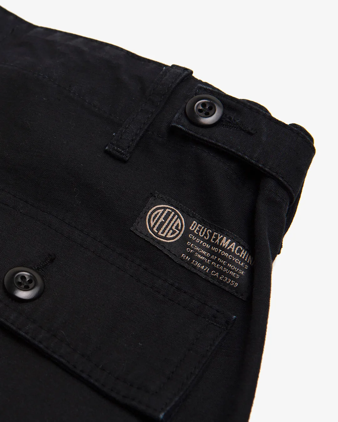 HARRIS FATIGUE SHORT - BLACK