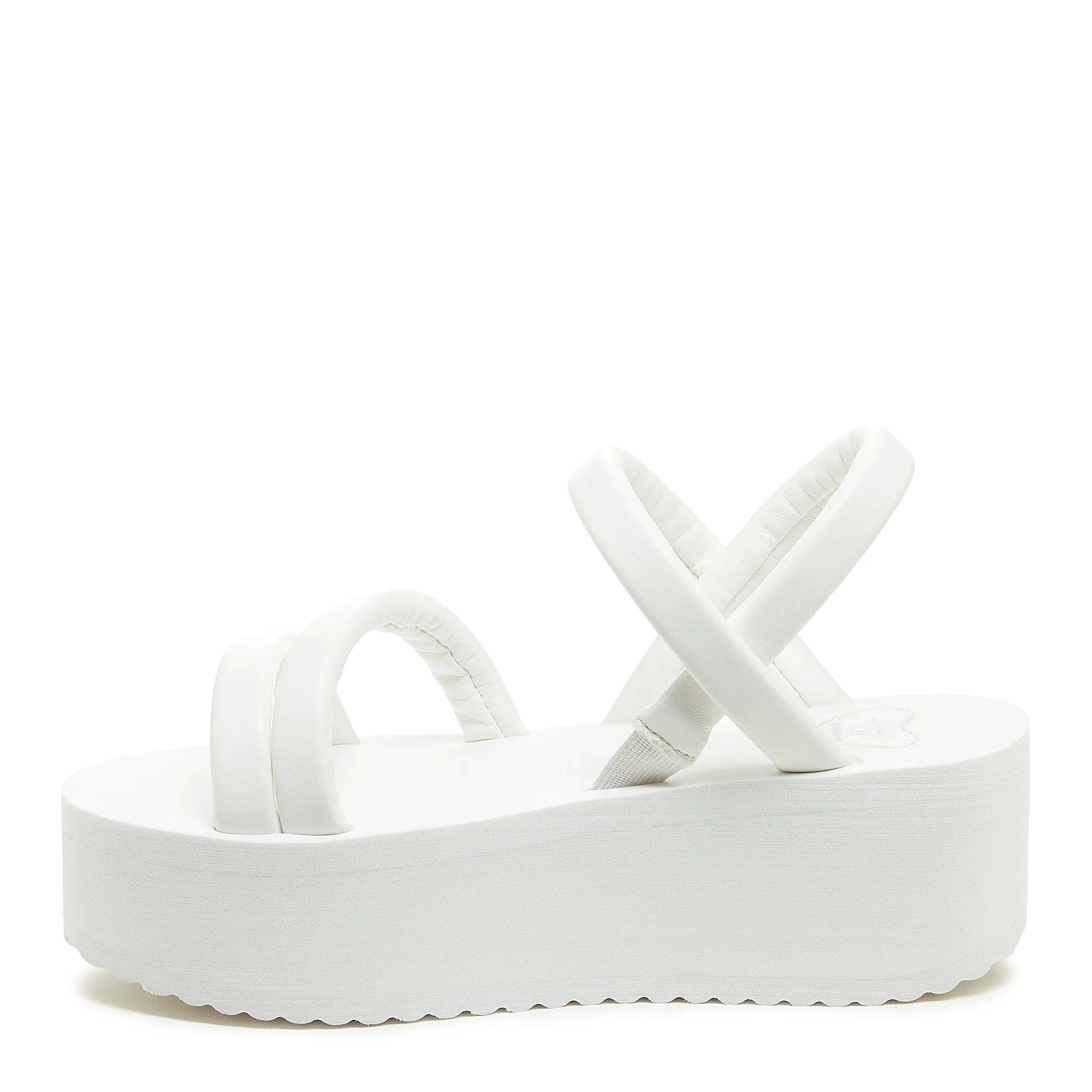 Haven White Platform Sandals