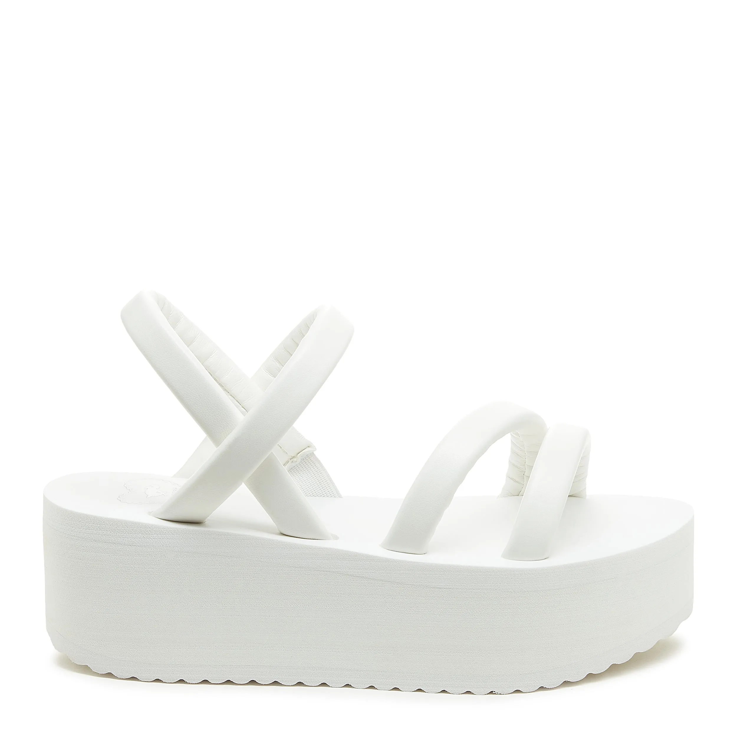 Haven White Platform Sandals