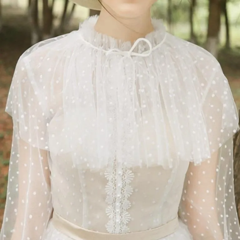 High Neck Lace Wedding Dress