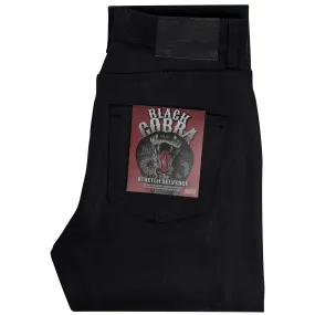 High Skinny - Black Cobra Stretch Selvedge