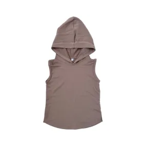 Hooded Tank- Cocoa Sample