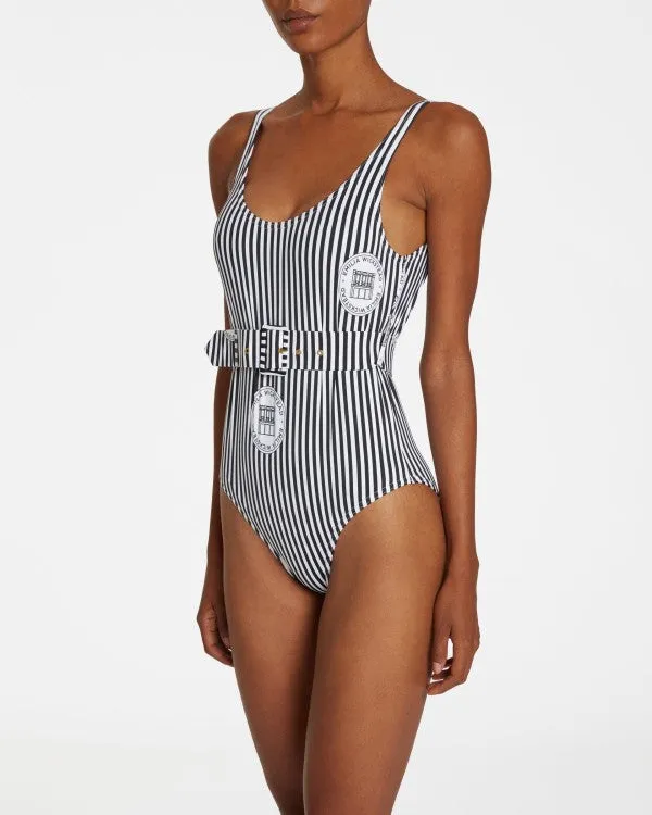 Jenny One Piece Monogram Striped