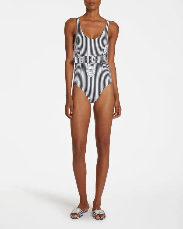 Jenny One Piece Monogram Striped