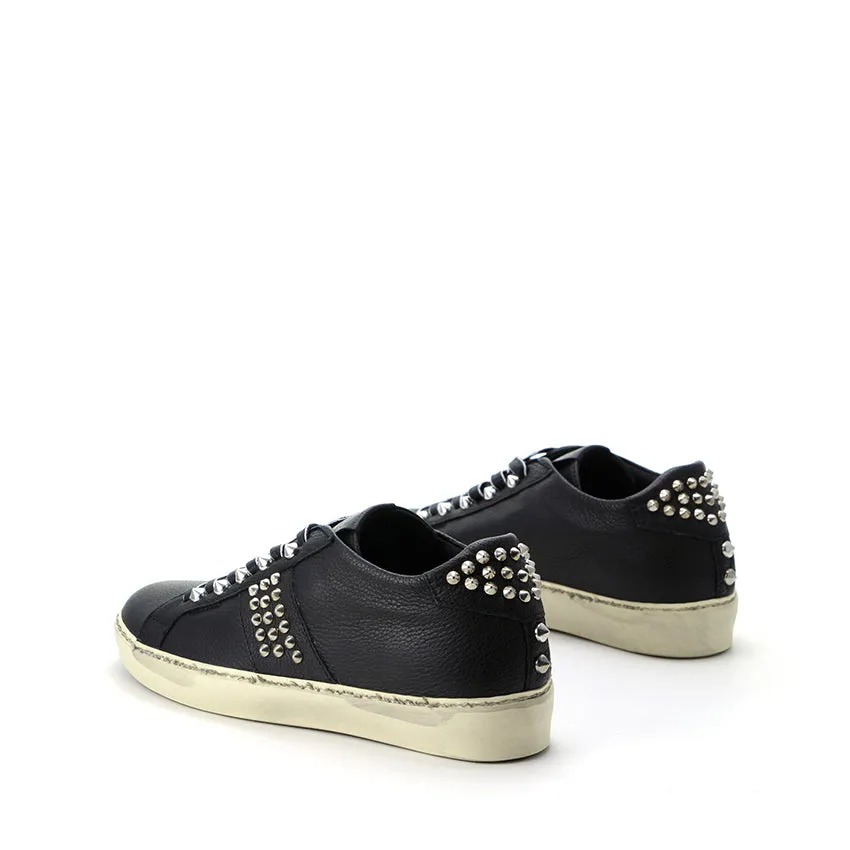 LEATHER CROWN SNEAKERS W_ICONIC-014