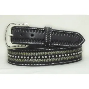 Lejon Braids & Studs Men's Belt