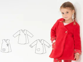 LENA Baby Mädchen Jacke Schnittmuster Ebook PDF