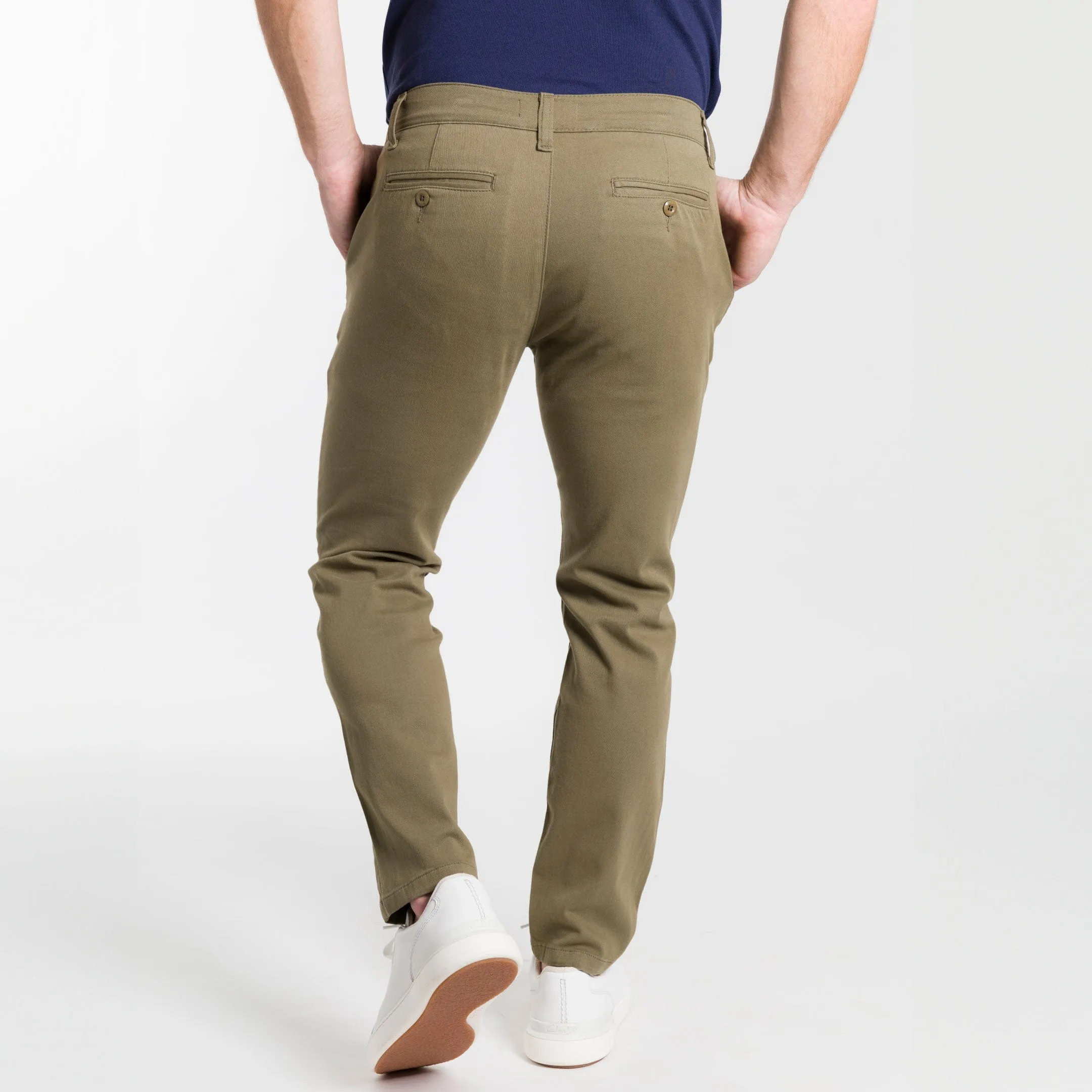 Light Green Lightweight Stretch Chino