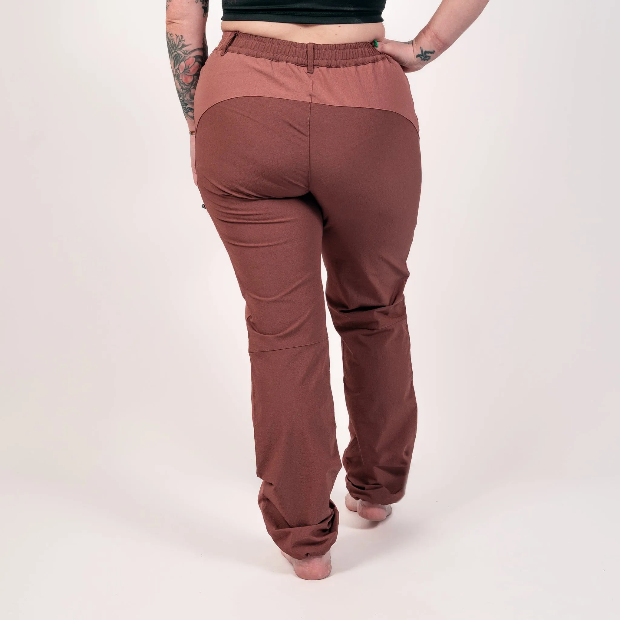 Maroon Alpine Hiking Pants