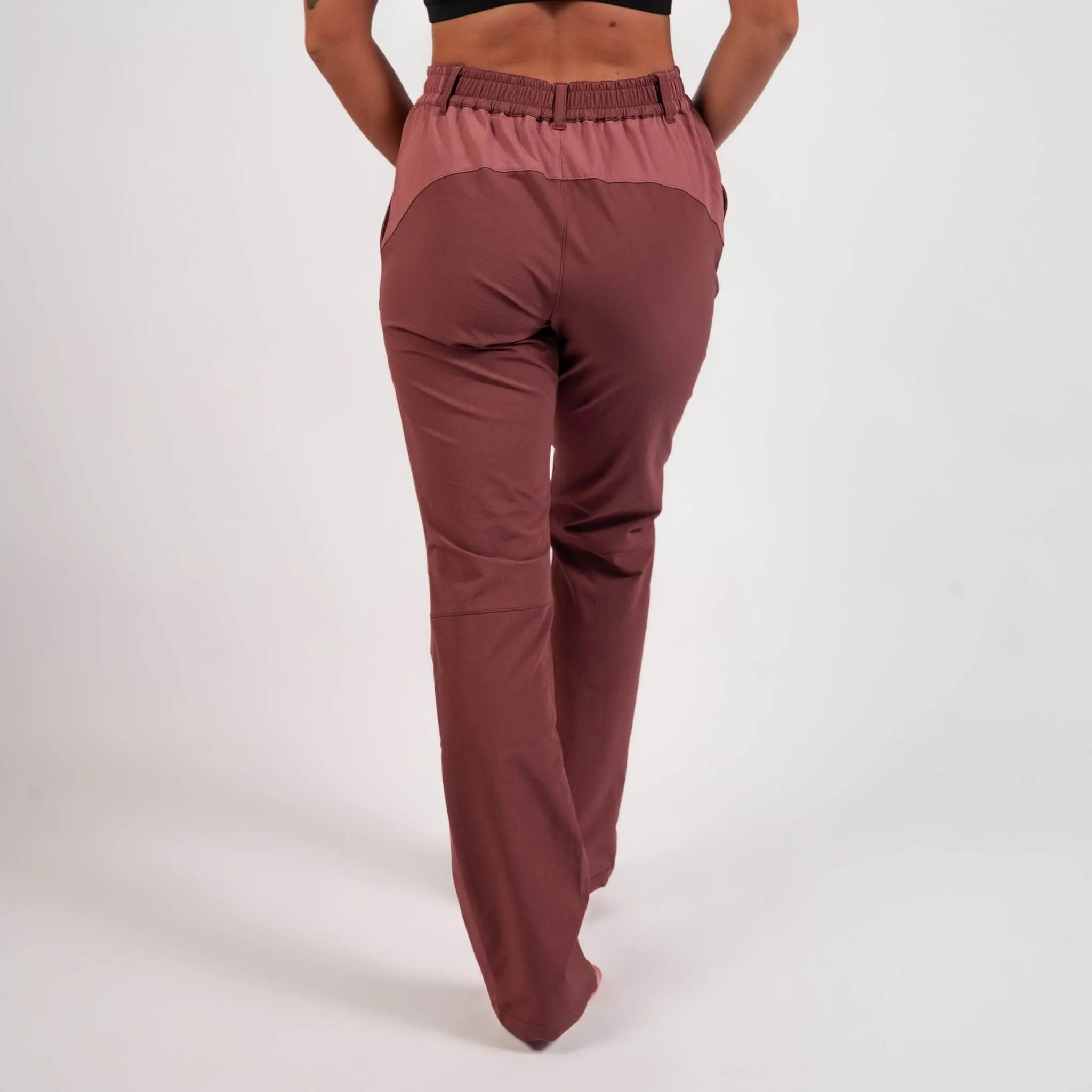 Maroon Alpine Hiking Pants