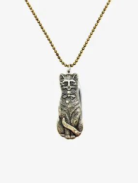 Melody Cat Knife Necklace