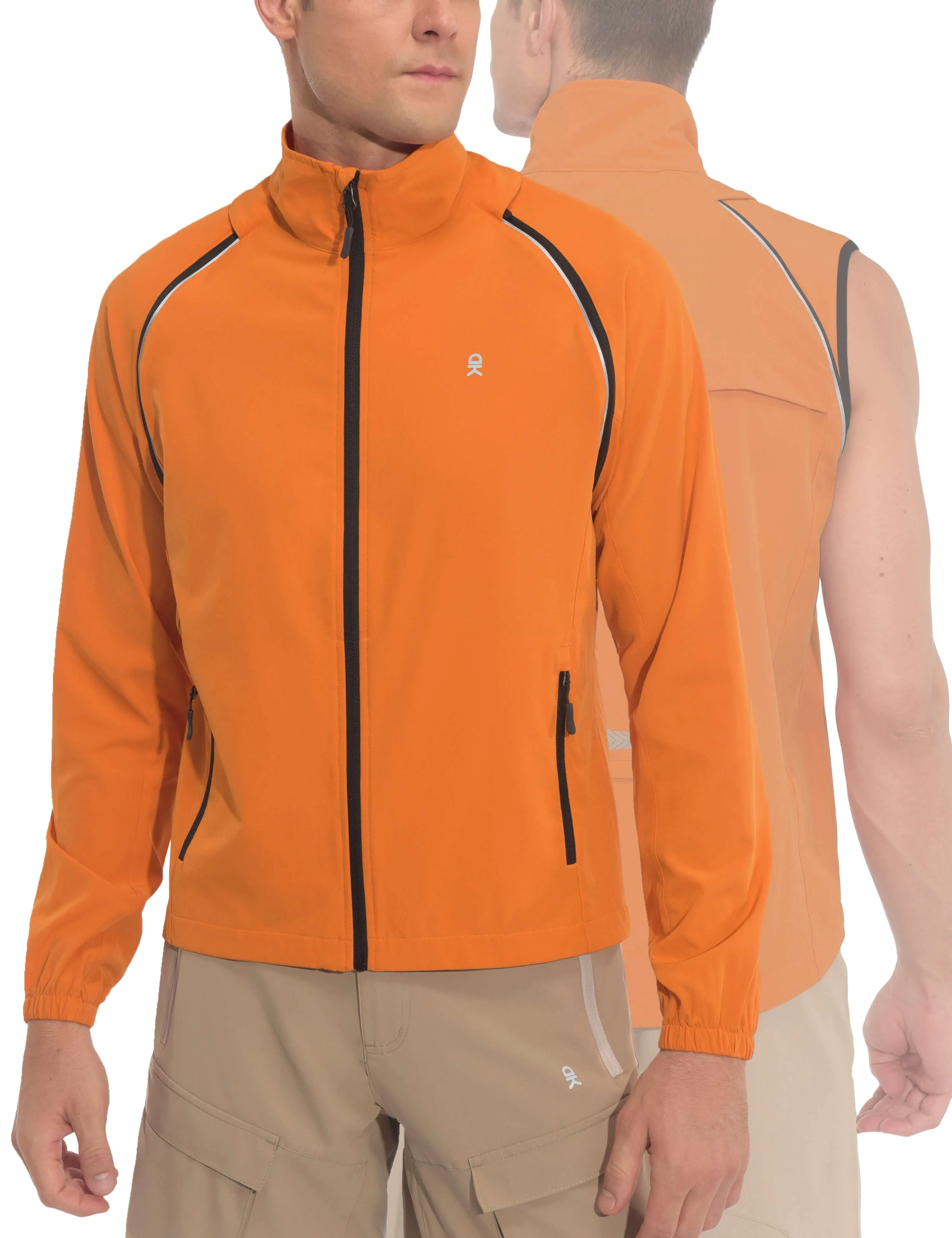 Men's Quick-Dry UPF 50  Running Cycling Jacket