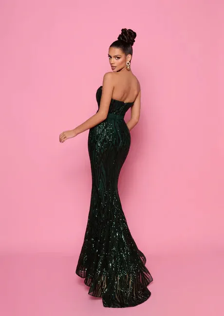 NICOLETTA Vivienne Gown - Emerald