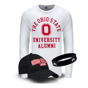 Ohio State Buckeyes Alumni Hat & Tee Bundle