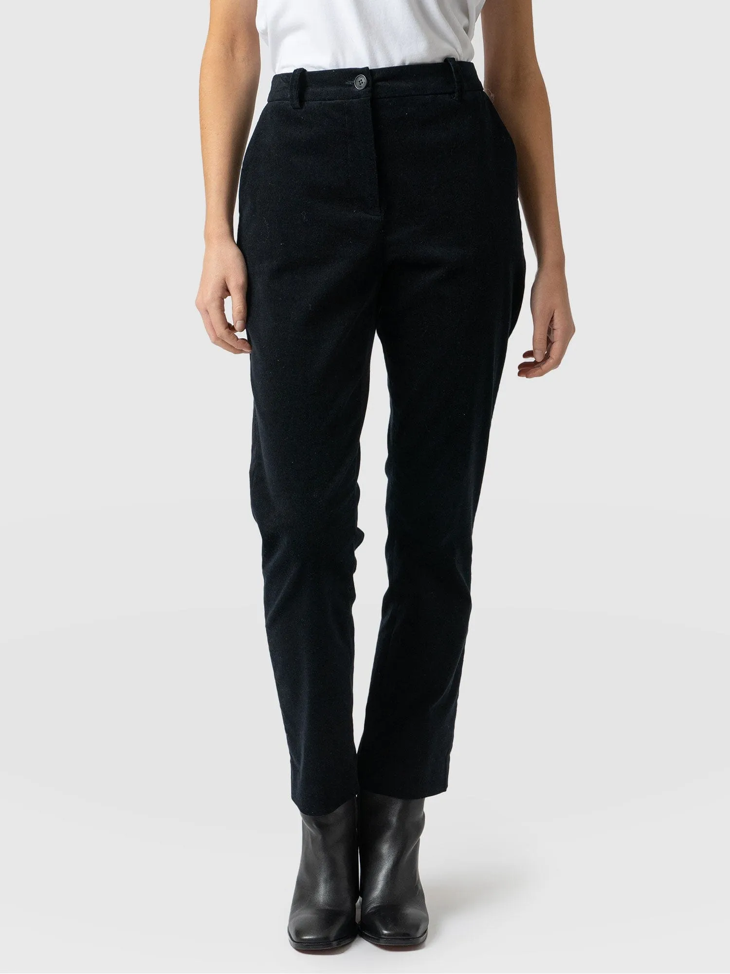 Palmer Pant Corduroy - Blue Black