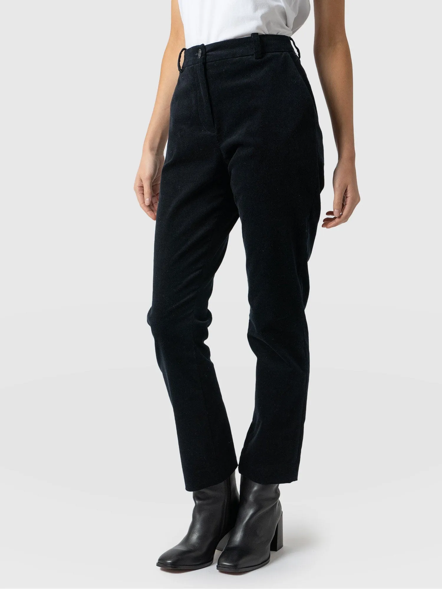 Palmer Pant Corduroy - Blue Black