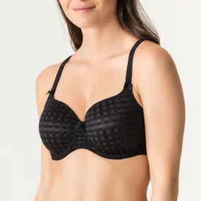 Prima Donna Padded Bra Heart Shape - Madison - Black , Natural , Skin