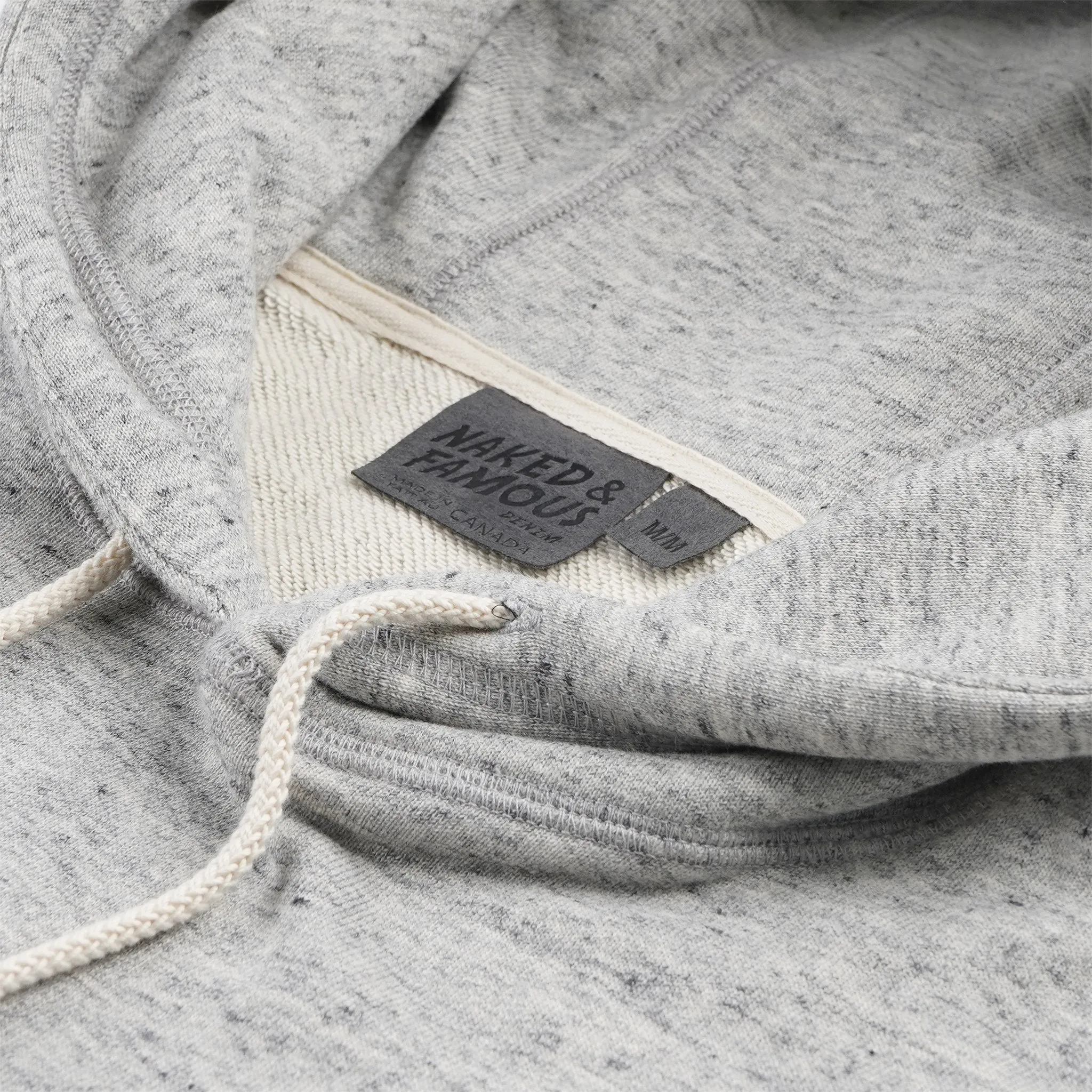 Pullover Hoodie - Heavyweight Terry - Grey