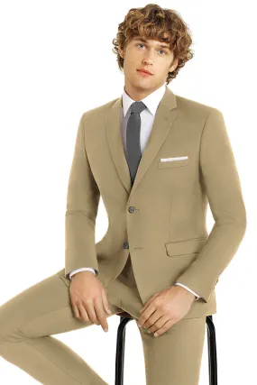 "Athens" Tan Suit Jacket (Separates)