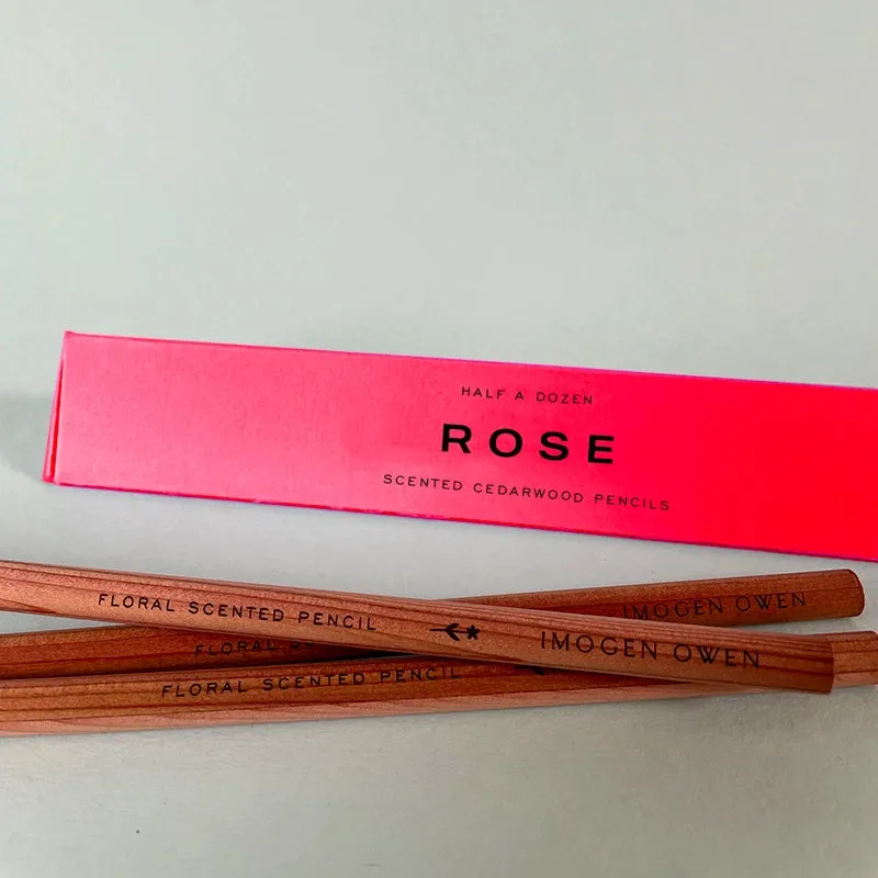 Rose Scented Pencils