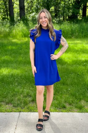 Royal Ruffle Dress