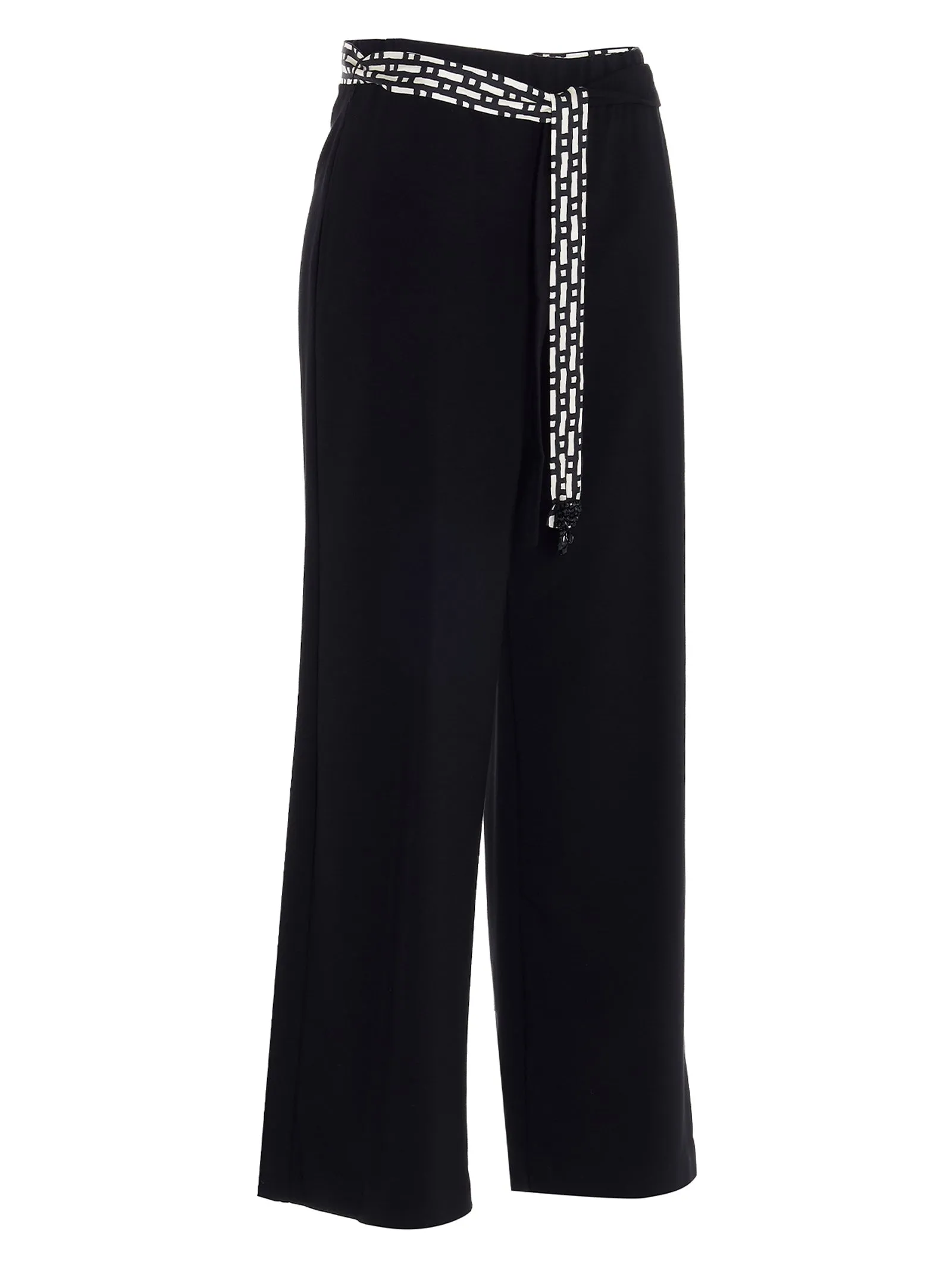 'S Max Mara Belted Wide-Leg Pants