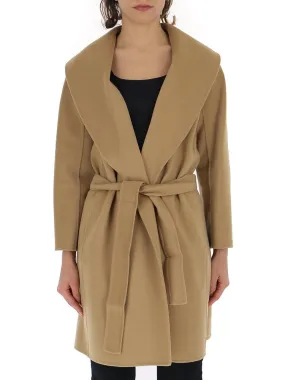 'S Max Mara Belted Wrap Coat