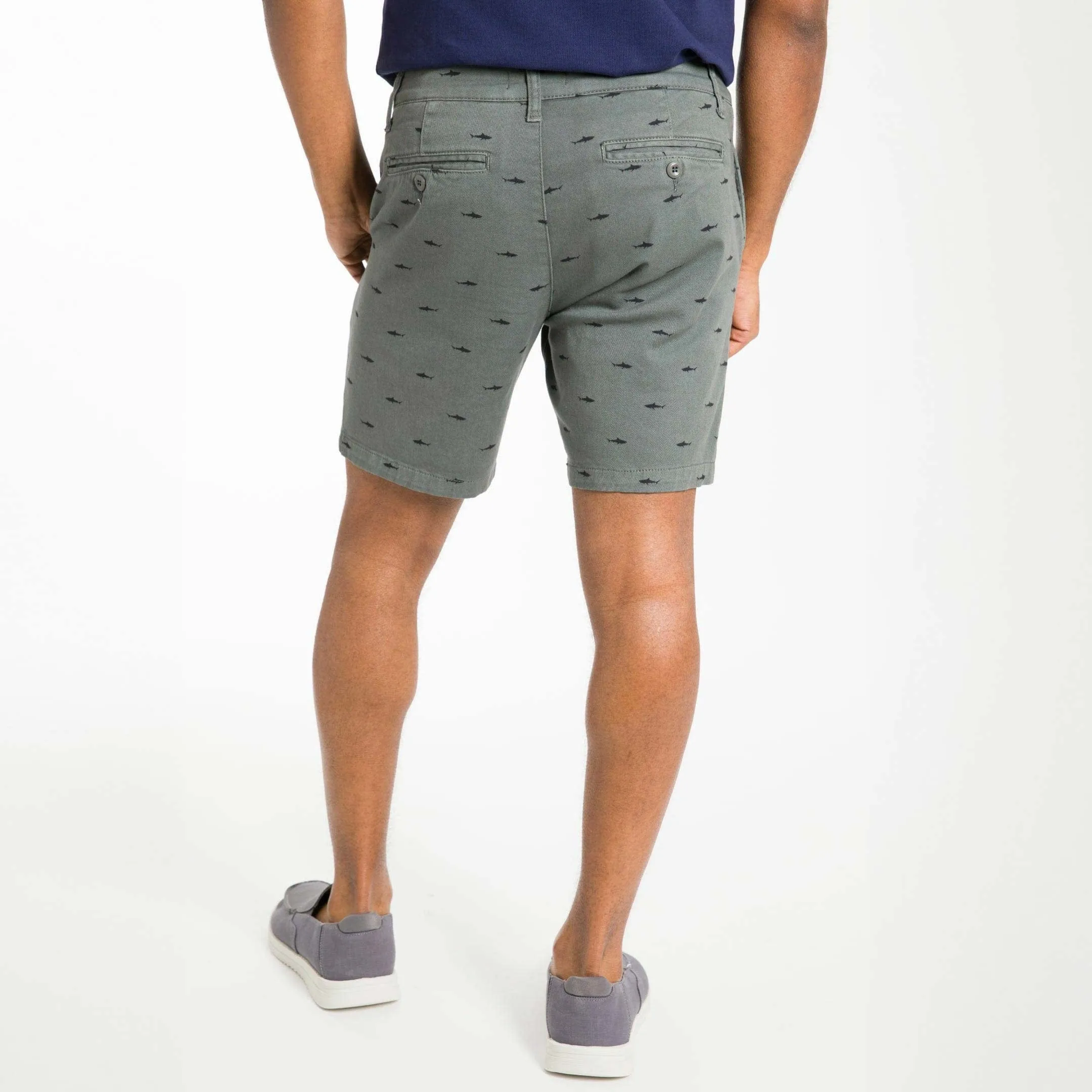 Shark Week Lightweight Stretch Chino Short