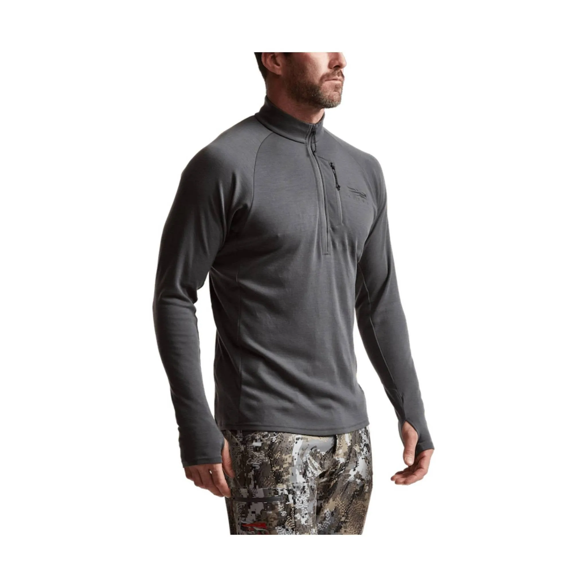 Sitka Men's Core Merino 220 Half Zip Top - Lead