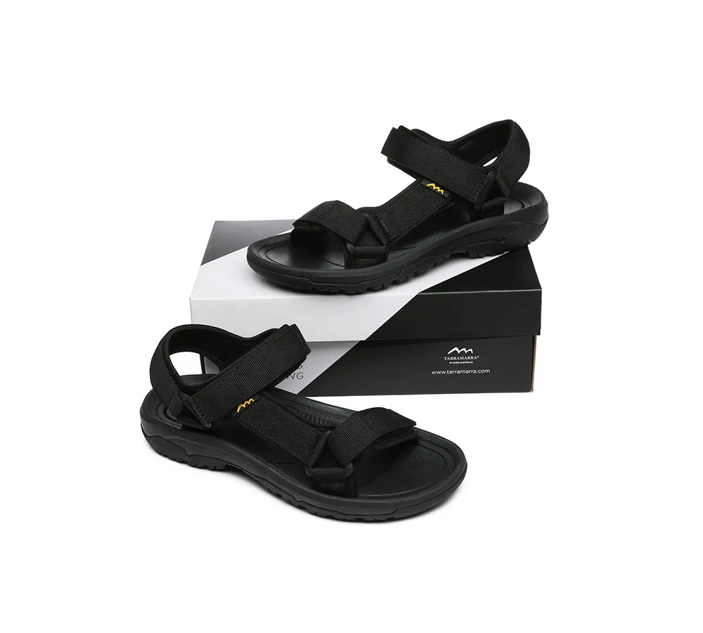 Strap Sandals Black Men Luciano