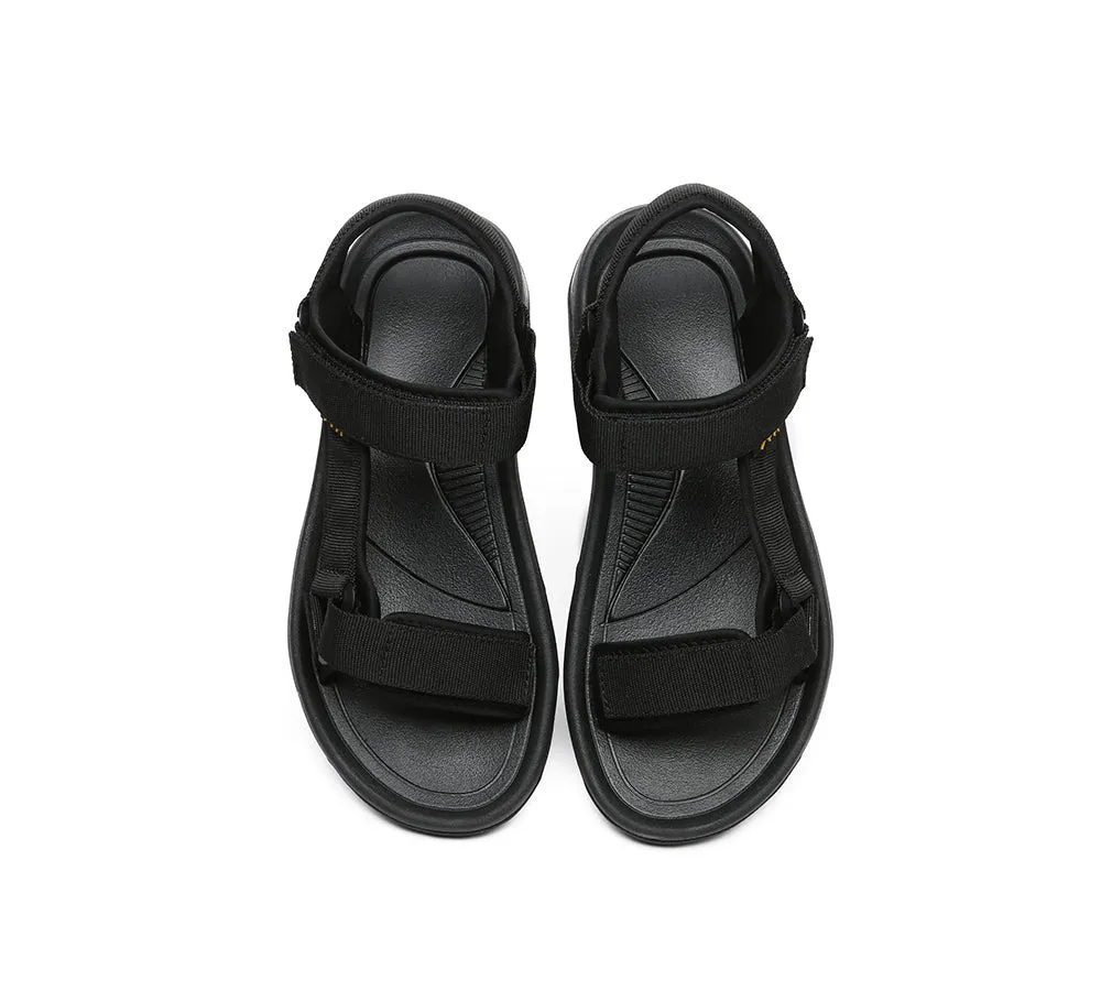 Strap Sandals Black Men Luciano