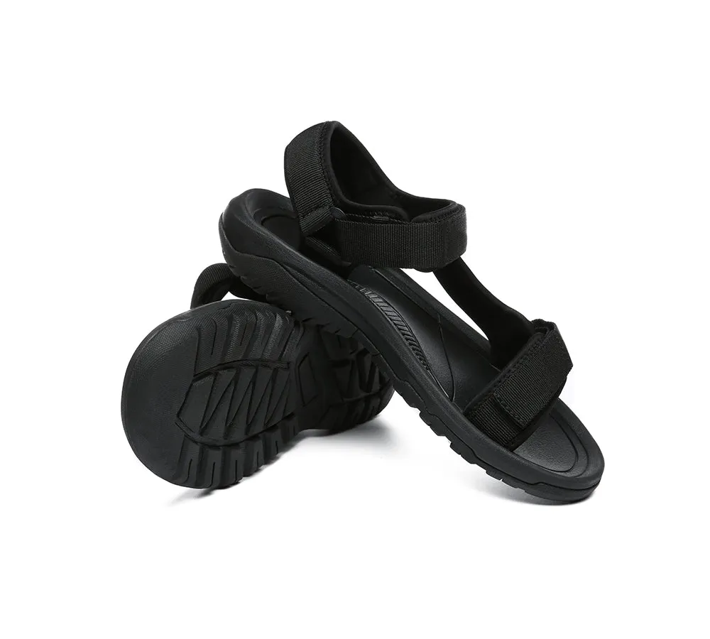 Strap Sandals Black Men Luciano