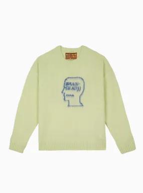 Superfuzz Logohead Sweater Melon Green