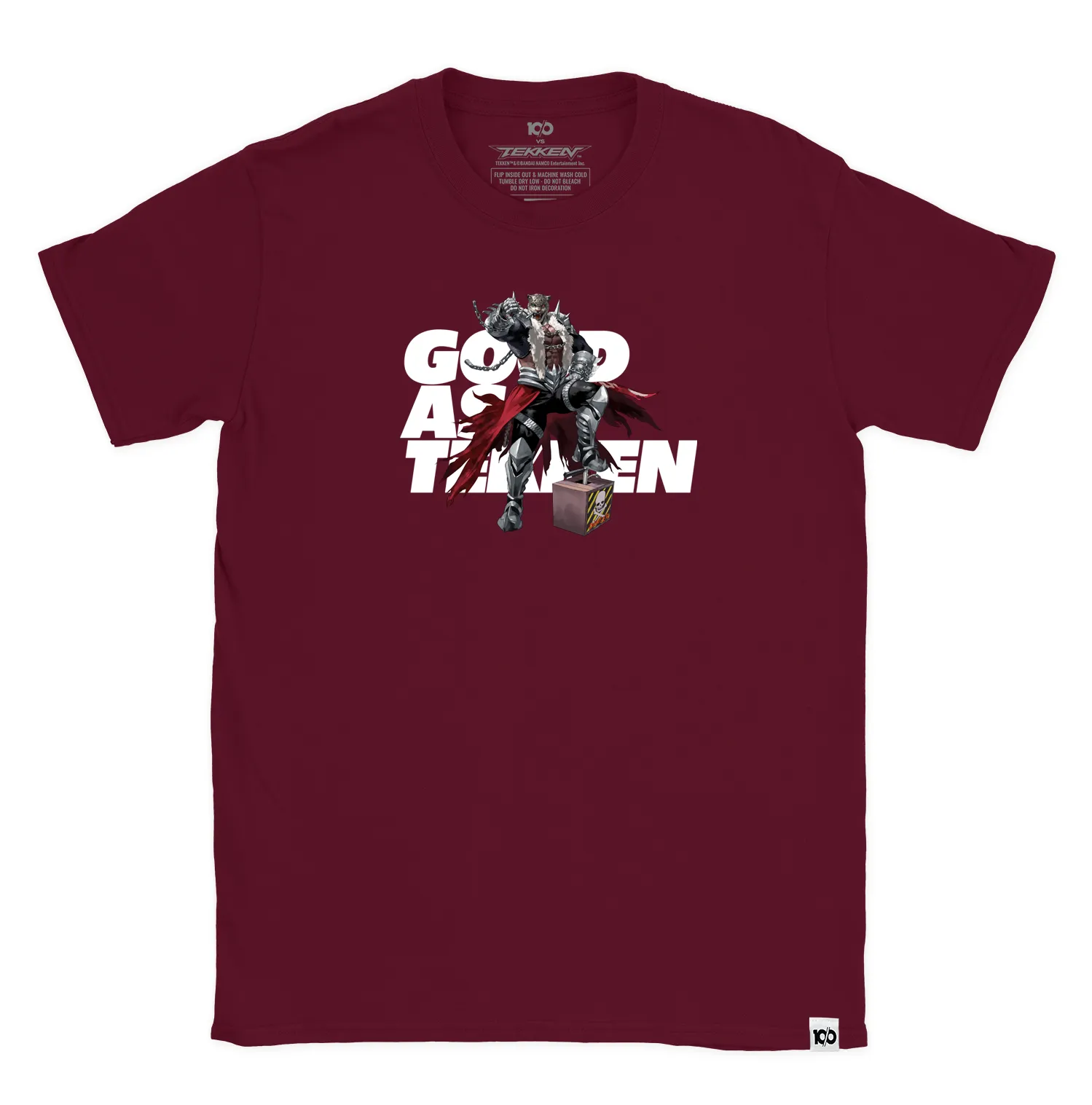 TEKKEN - 'GOOD ASS TEKKEN Armor King' T-Shirt - Maroon