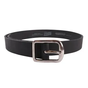 Thick Belt - 7mm Bovine Leather - Black