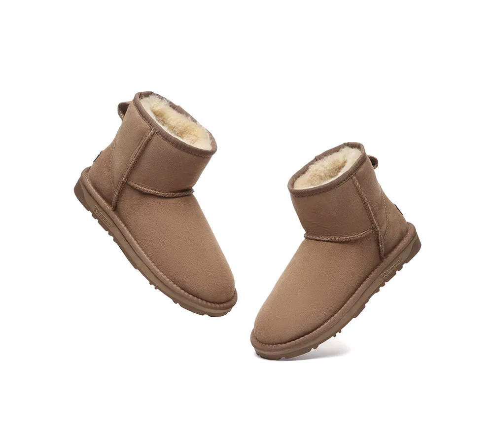 UGG Boots Double Faced Sheepskin Wool Ankle Mini Classic Boots