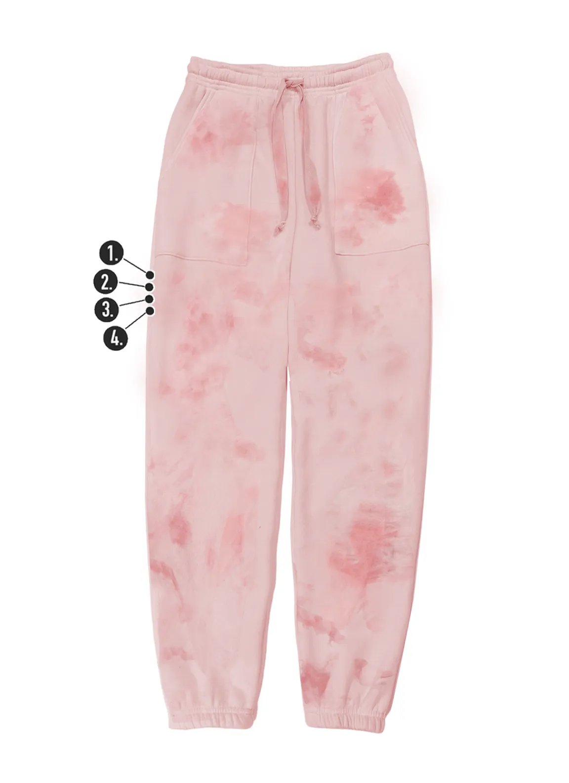 V-Day 4 Mini Vertical Thigh Unisex Sweatpants